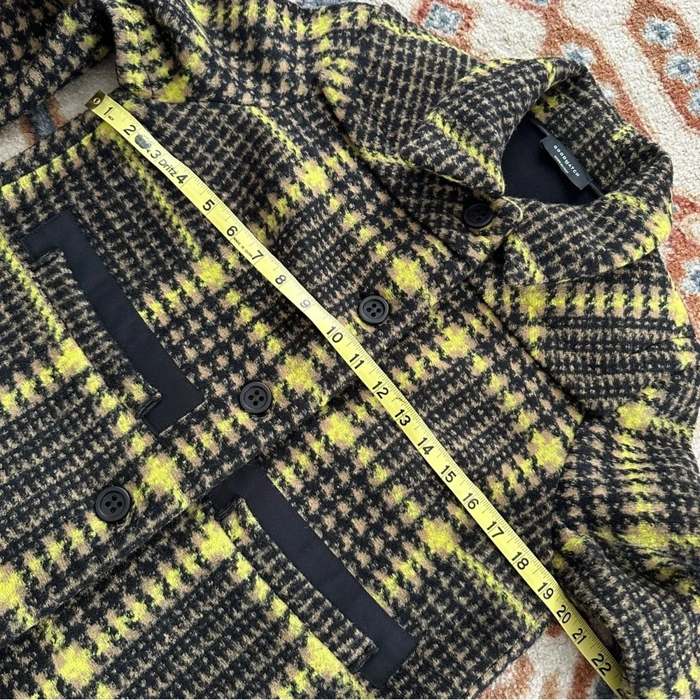 Goodmatch Plaid Scuba Jacket - Y2K Grunge Streetwear - 42 - Picture 8 of 9